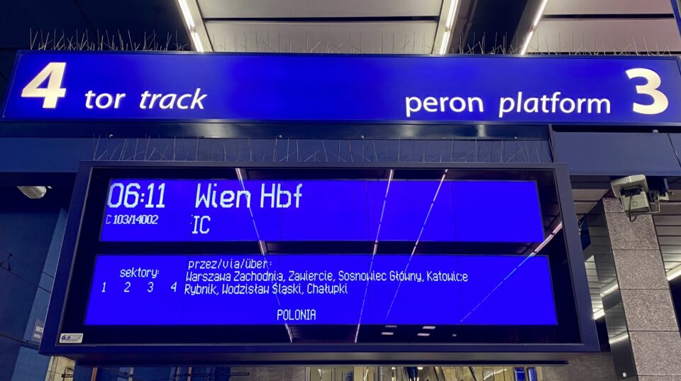 pociąg warszawa-wiedeń