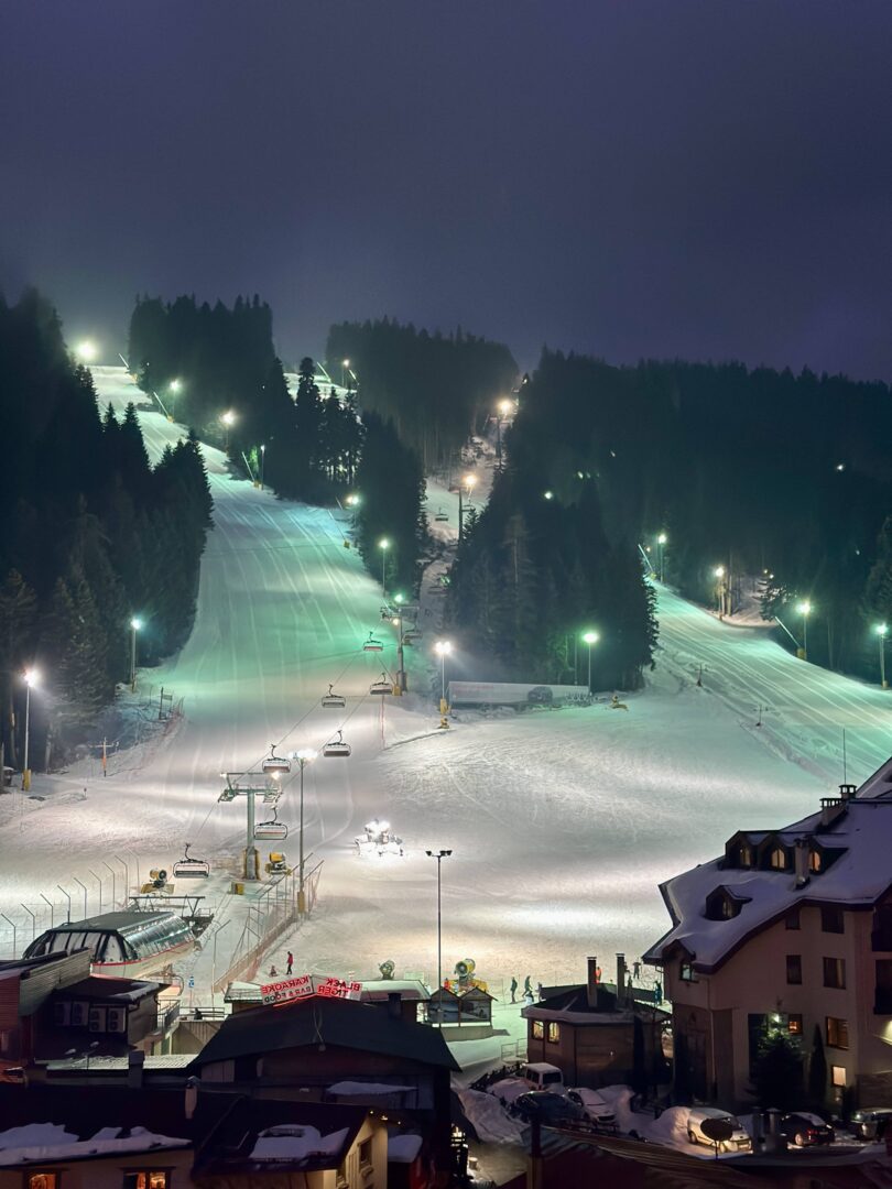 Nocna jazda w Borowcu