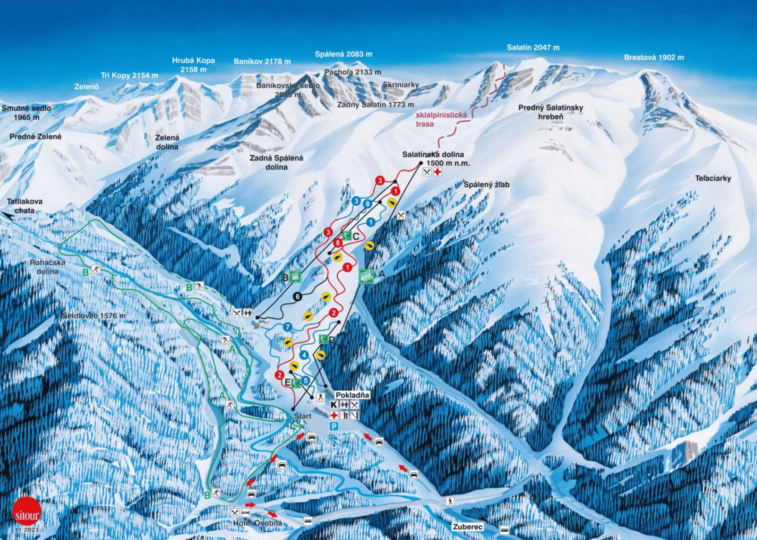 Mapa Rehace Spalena